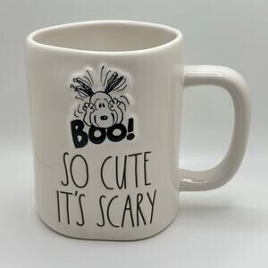 So Cute Its Scary- Snoopy Rae Dunn Halloween Mug